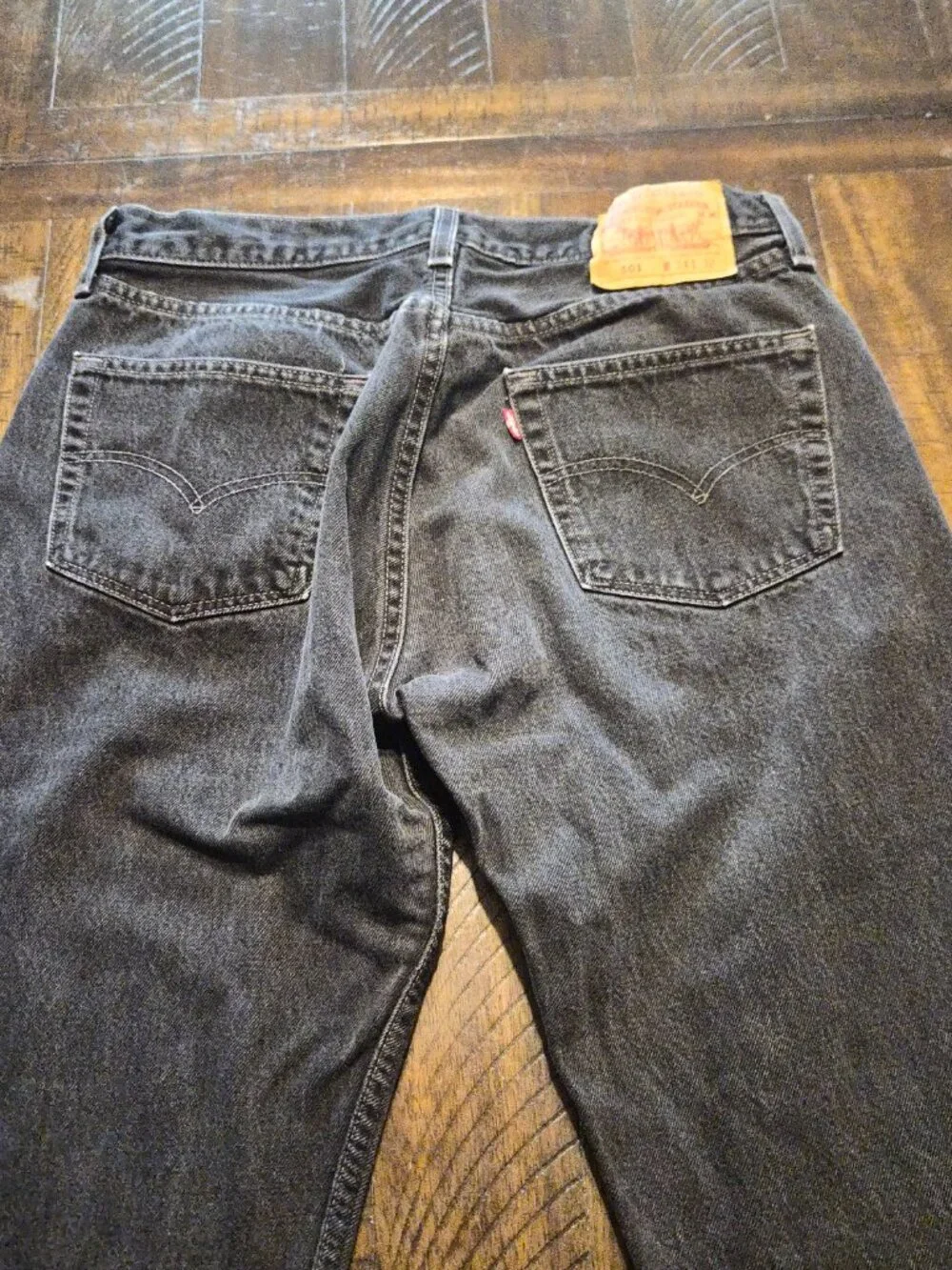 VTG Levis Jeans Mens 34X32 Fits 32x32 501XX Shrink To Fit Fade Made in USA G713